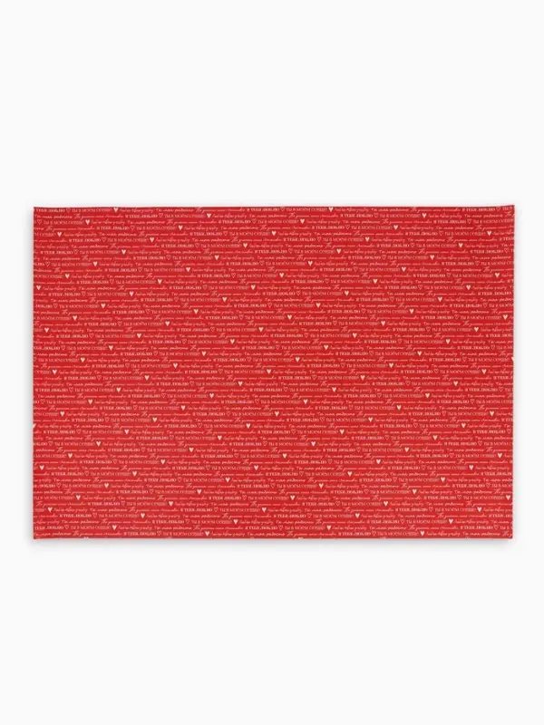 Бумага упаковочная глянцевая двухсторонняя &laquo;Для тебя&raquo;, 70&times;100 см