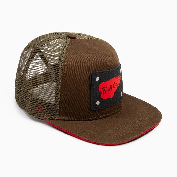 Бейсболка мужская MINAKU с нашивкой цвет зеленый , размер 56-58 Бейсболка мужская MINAKU с нашивкой цвет зеленый , размер 56-58