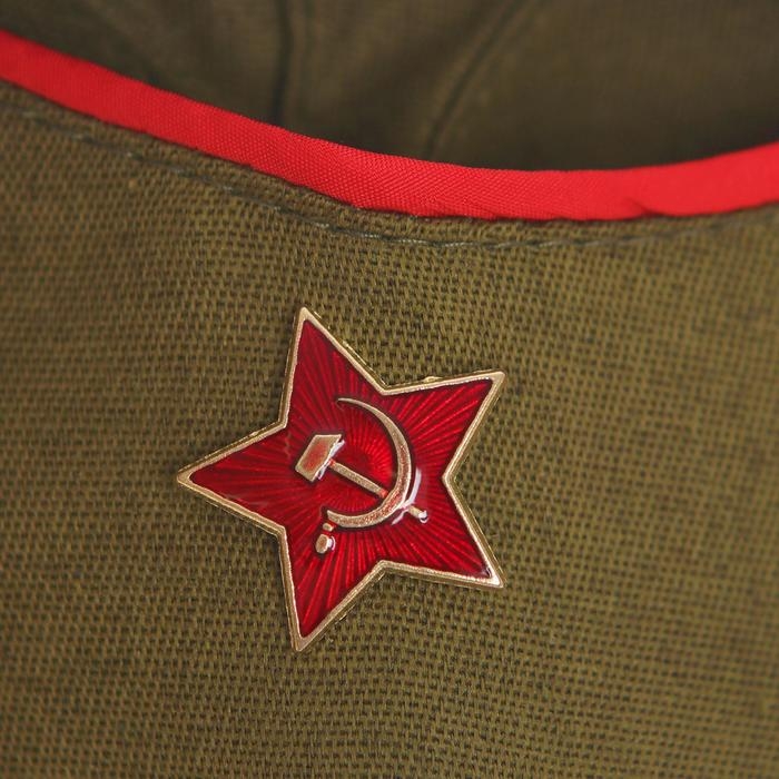 Костюм женский «Военный», гимнастёрка, юбка, ремень, пилотка, 92-100-164, р. 46 Костюм женский «Военный», гимнастёрка, юбка, ремень, пилотка, 92-100-164, р. 46