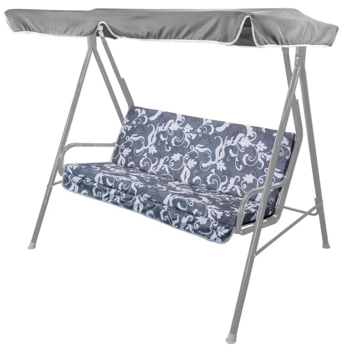 Матрас для садовых качелей Матрас для садовых качелей "Вензели" универсальный, 170 х 55 см