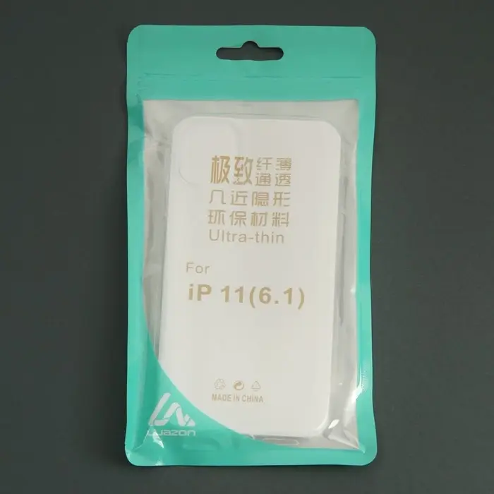 Чехол Luazon на iPhone 11, силиконовый, тонкий, прозрачный