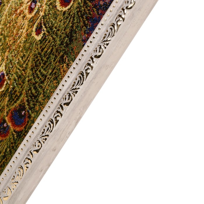 Гобеленовая картина Гобеленовая картина "Павлиний дуэт" 50*80 см