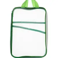 Папка для документов фортмат А4, сетка, с 3 отделениями, с ручками