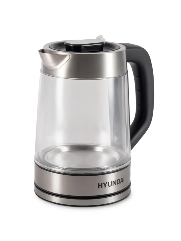 Чайник HYK-G4015 1,7л 2200Вт черный (стекло)