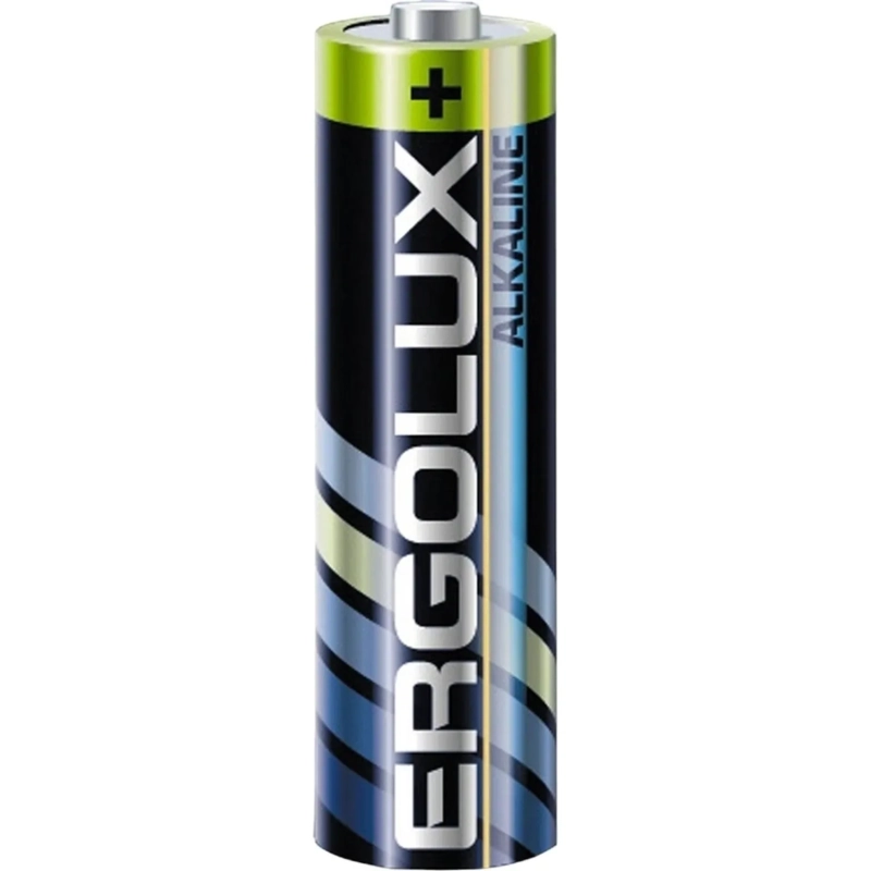 Батарейка Ergolux AA/LR 6 Alkaline BL-4 (LR 6 BL-4, 1.5В)(4 шт в уп.)