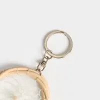 Брелок "Ловец снов" 17 см, цв. белый Брелок "Ловец снов" 17 см, цв. белый