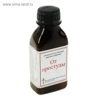 Эликсир монастырский &laquo;От простуды&raquo; 100 мл
