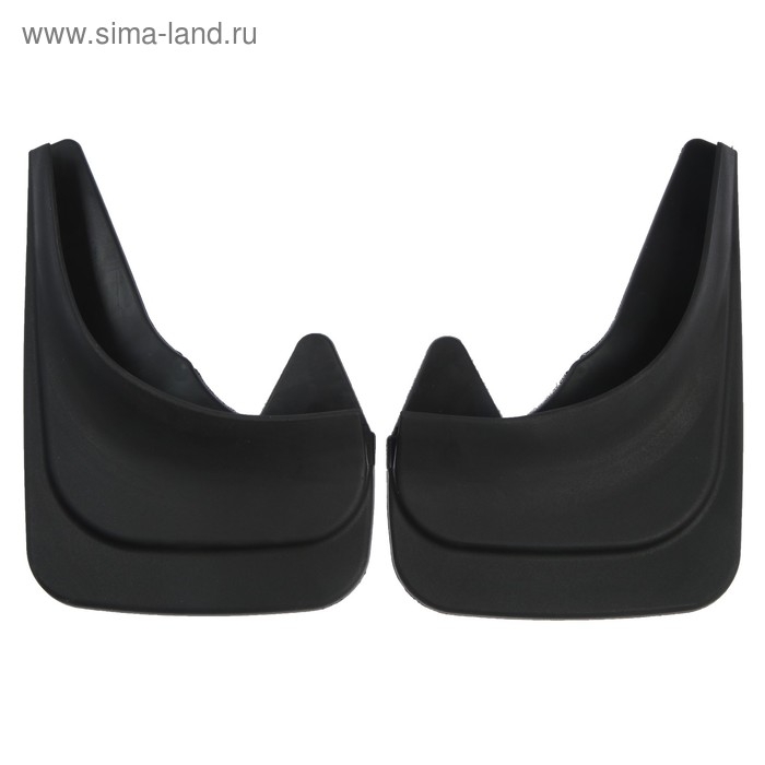 Брызговики универсальные ТюменьАвтоДеталь, 22 х 31 см, резина, чёрные, набор 2 шт Брызговики универсальные ТюменьАвтоДеталь, 22 х 31 см, резина, чёрные, набор 2 шт