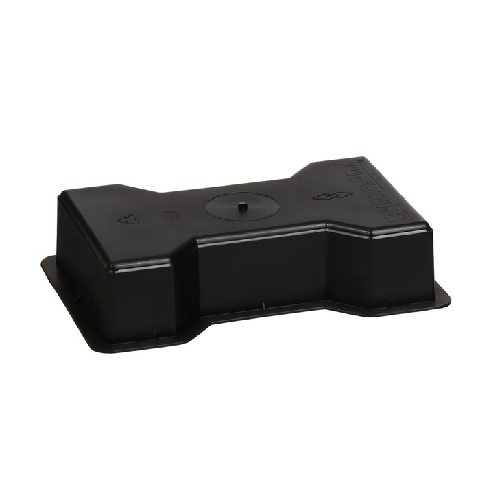 Форма для тротуарной плитки «Катушка», 22.5 × 13.5 × 5.6 см, шагрень, Ф11012, 1 шт.