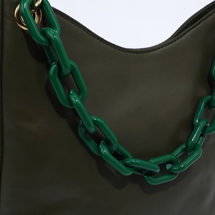 Кросс-боди на магните, цвет зелёный Кросс-боди на магните, цвет зелёный