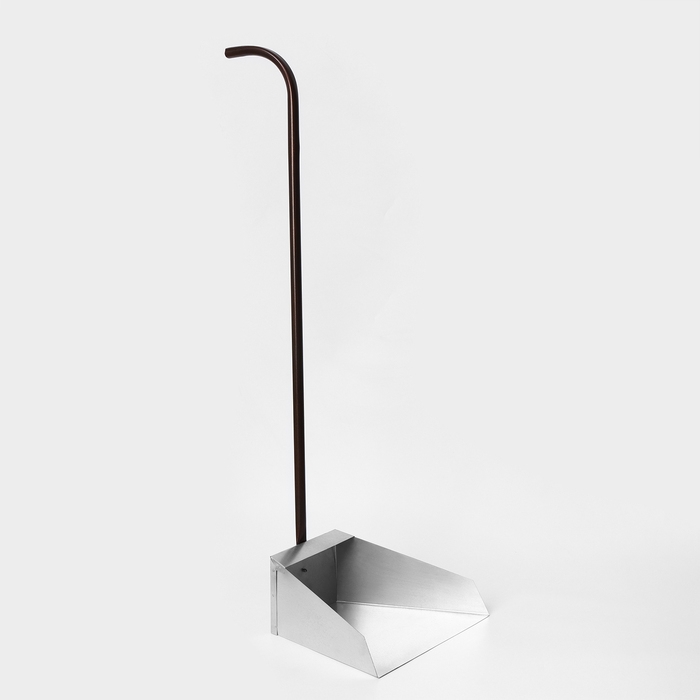 Совок для мусора 310×240 мм, ручка 85 см, оцинковка 0,5 Совок для мусора 310×240 мм, ручка 85 см, оцинковка 0,5