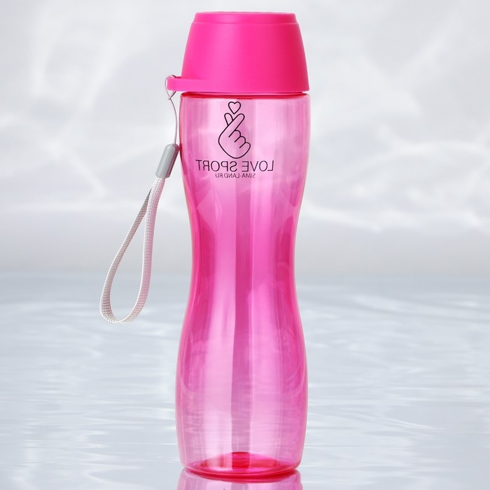 Бутылка для воды Love sport, 460 мл Бутылка для воды Love sport, 460 мл