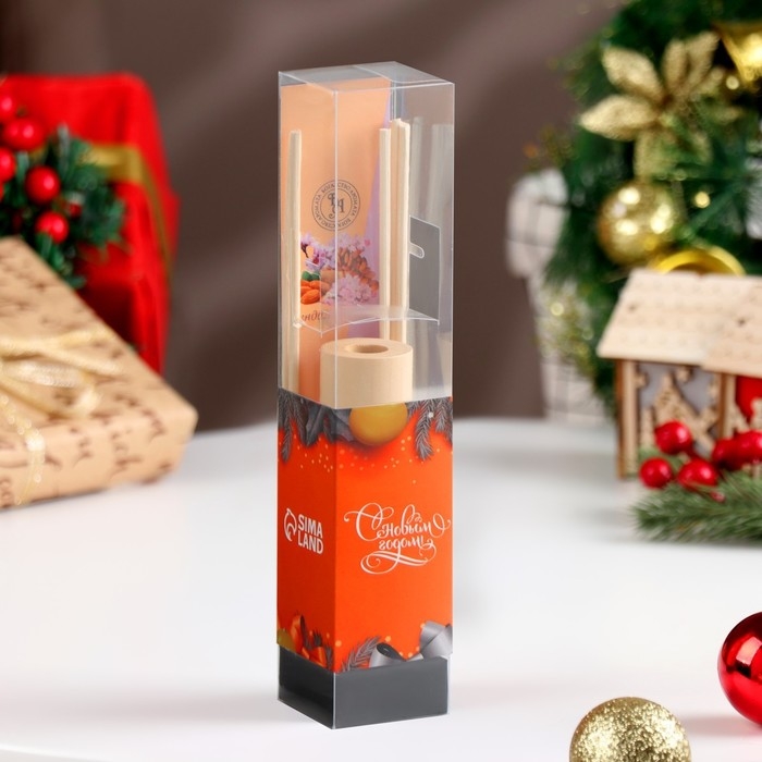 Диффузор ароматический Диффузор ароматический "Модерн", 50 мл, Миндаль и сакура, "Богатство Аромата"