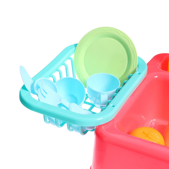 Игровой набор «Раковина» с набором посуды, циркулирует вода Игровой набор «Раковина» с набором посуды, циркулирует вода