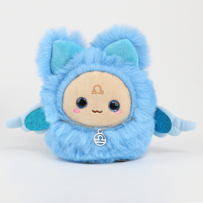 Мягкая игрушка — Зодиак «Создай своё украшение. Весы», с кулоном Мягкая игрушка — Зодиак «Создай своё украшение. Весы», с кулоном