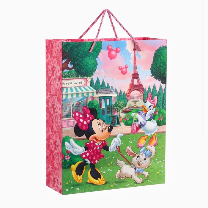 Пакет подарочный 3Д Пакет подарочный 3Д "Пусть исполняются мечты!" 40х31х11.5 см, Минни Маус