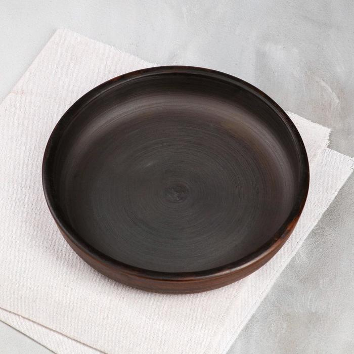 Форма для запекания «Кеци», гладкая, d=18 см, красная глина