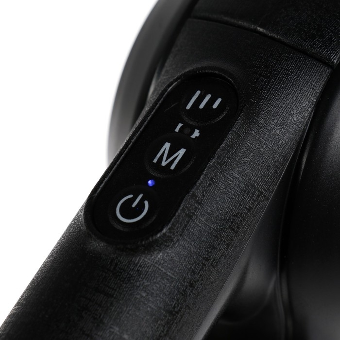 Массажёр для тела Windigo LEM-11, перкуссионный, 25 Вт, 12 насадок, 5 режимов, черный Массажёр для тела Windigo LEM-11, перкуссионный, 25 Вт, 12 насадок, 5 режимов, черный