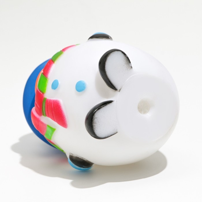 Игрушка пищащая для собак Игрушка пищащая для собак "Снеговик", виниловая, 6,7 х 8,5 см