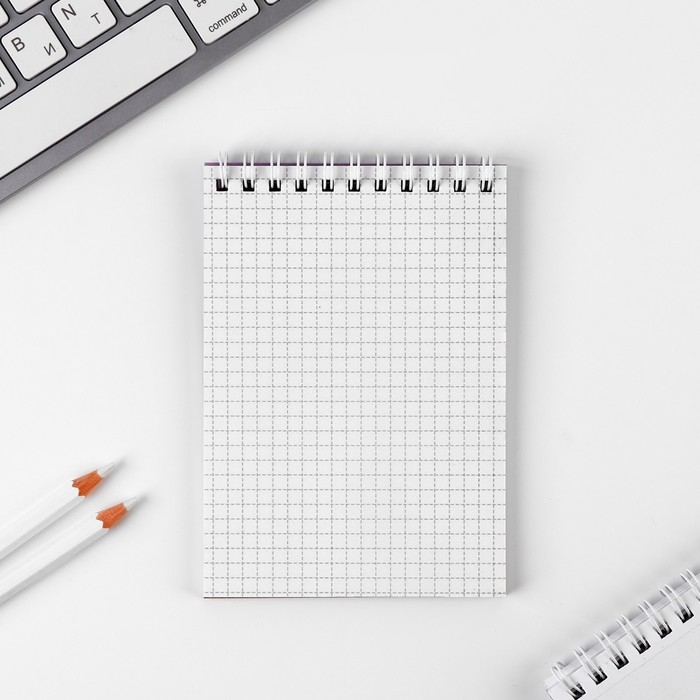 Блокнот «8 Марта», на гребне, А6, 40 листов