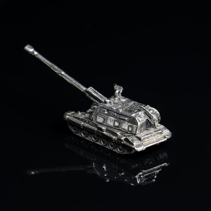 Фигурка Фигурка "Коллекция Танки. Самоходная гаубица Коалиция", латунь