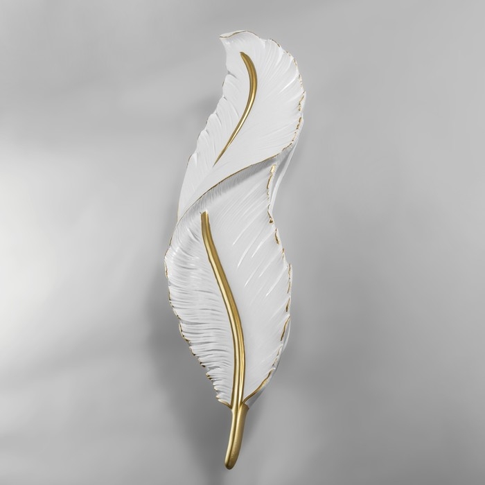 Бра "Перо" LED 22Вт 4000К белый 17х4х64см