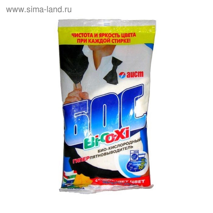 Пятновыводитель "Аист" БОС Bi-O-Xi, порошок, кислородный, 200 г