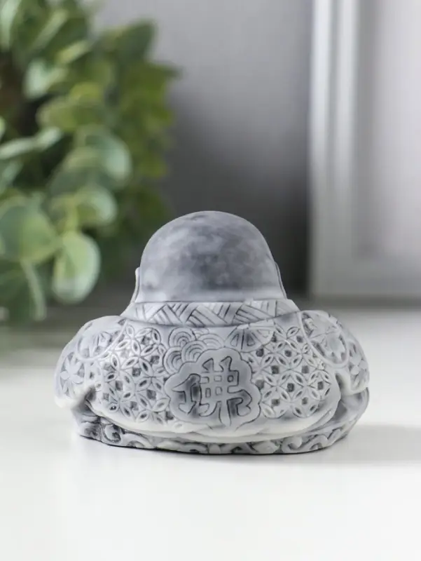 Фигурка &laquo;Китайский Будда&raquo;, мраморная крошка, 5.5 см