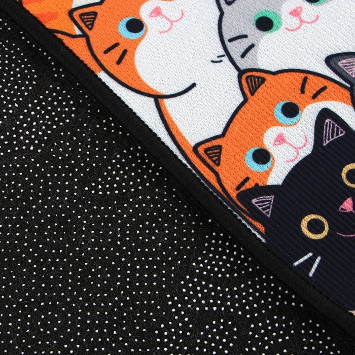 Коврик придверный Коврик придверный "Котики", 40 х 60 см