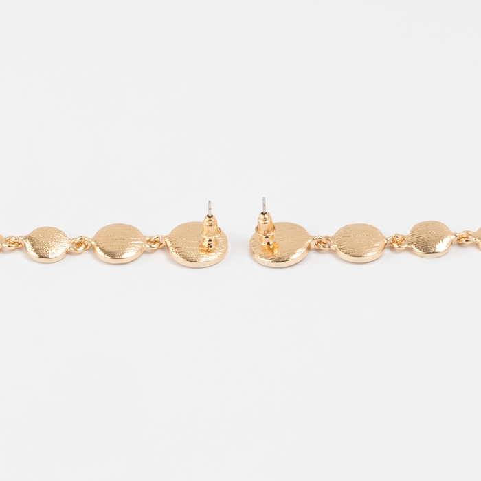 Серьги ассорти «Геометрия» круги, цвет золото Серьги ассорти «Геометрия» круги, цвет золото