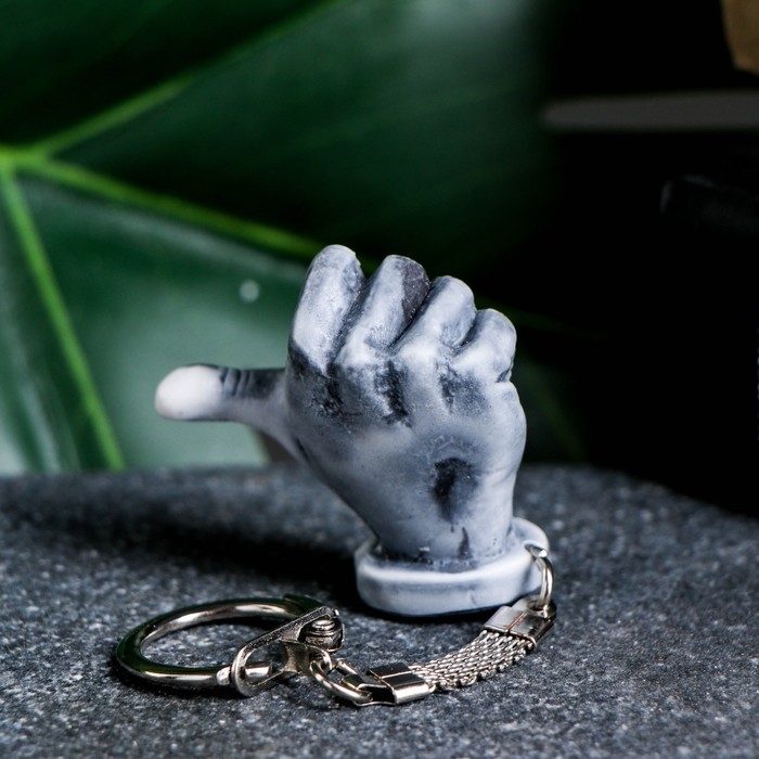 Брелок "Жест руки" 5см, МИКС