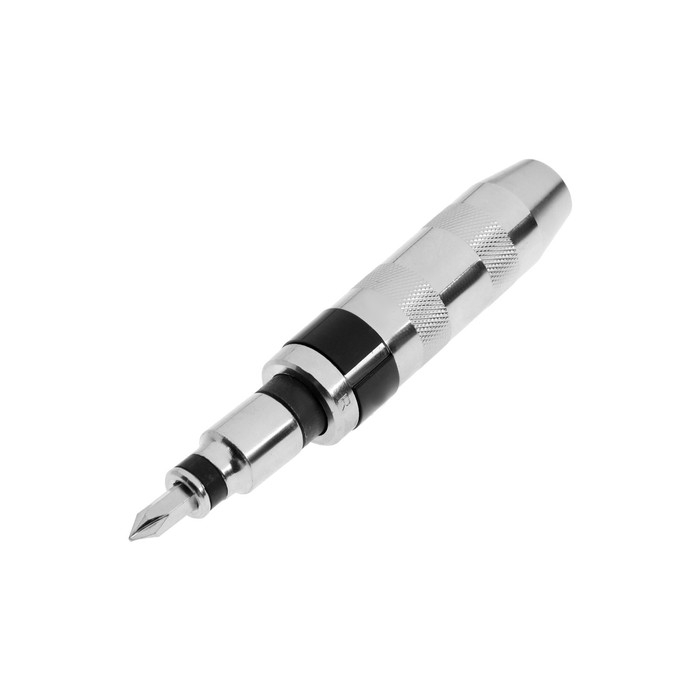 Отвертка ударно-поворотная ТУНДРА 1/2 Отвертка ударно-поворотная ТУНДРА 1/2", с битами 13 шт., реверс, метал. рукоятка, кейс