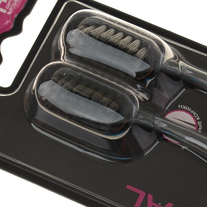 Зубная щётка D.I.E.S Charcoal, средней жёсткости, 1+1 шт., микс Зубная щётка D.I.E.S Charcoal, средней жёсткости, 1+1 шт., микс