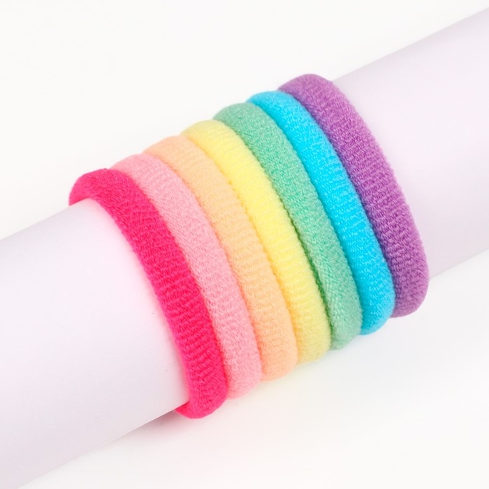 Набор резинок для волос 100 шт, 1.5 см, Минни Маус Набор резинок для волос 100 шт, 1.5 см, Минни Маус