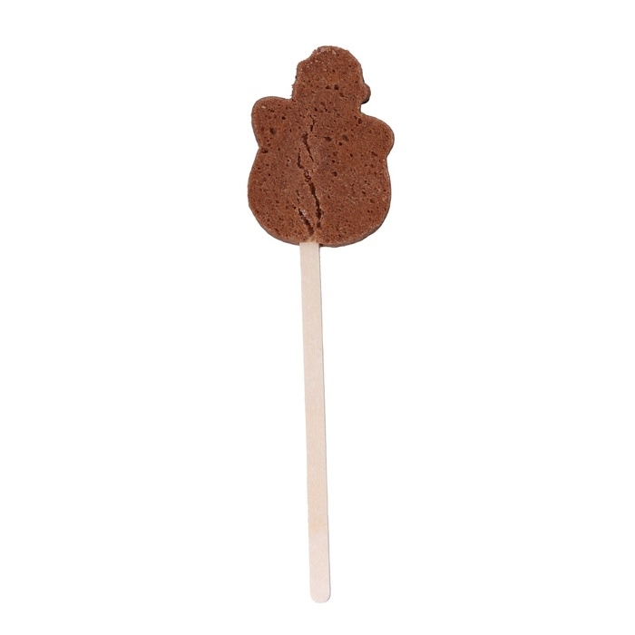 Новый год. Мини печенье шоколадное на палочке Новый год. Мини печенье шоколадное на палочке "Новогоднее" 15г 60шт (2блх30шт)