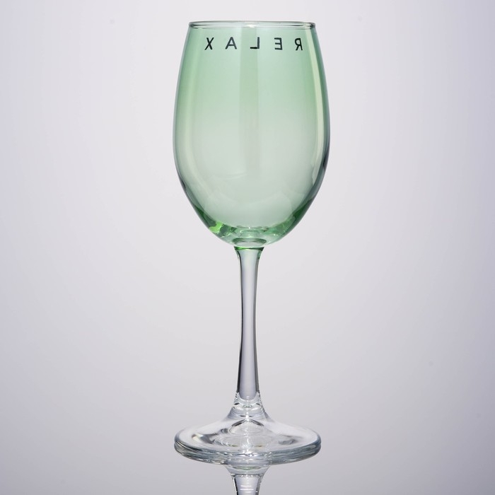 Бокал для вина «Relax», 360 мл, зеленый Бокал для вина «Relax», 360 мл, зеленый