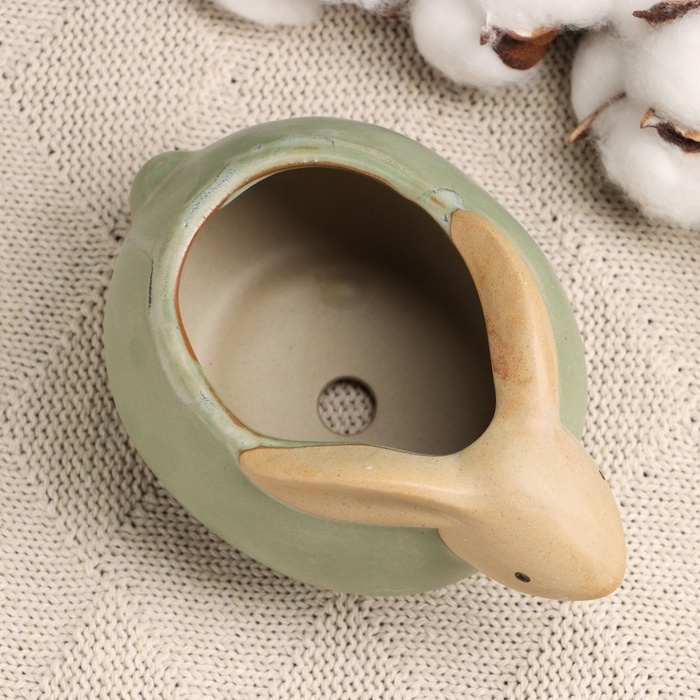 Горшок Горшок "Лаки Кролик" 11*9*8см