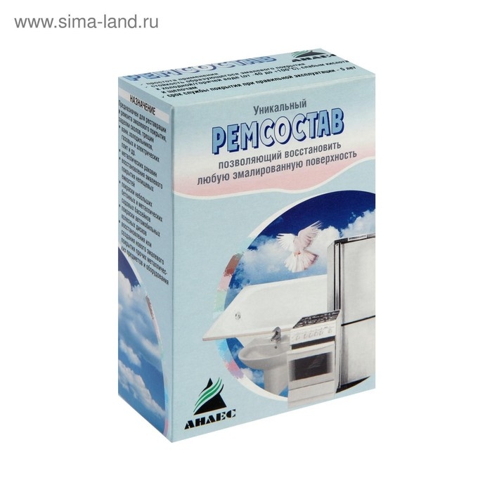 Эмаль для восстановления покрытия ванн Эмаль для восстановления покрытия ванн "Ренессанс", 175 г, белая