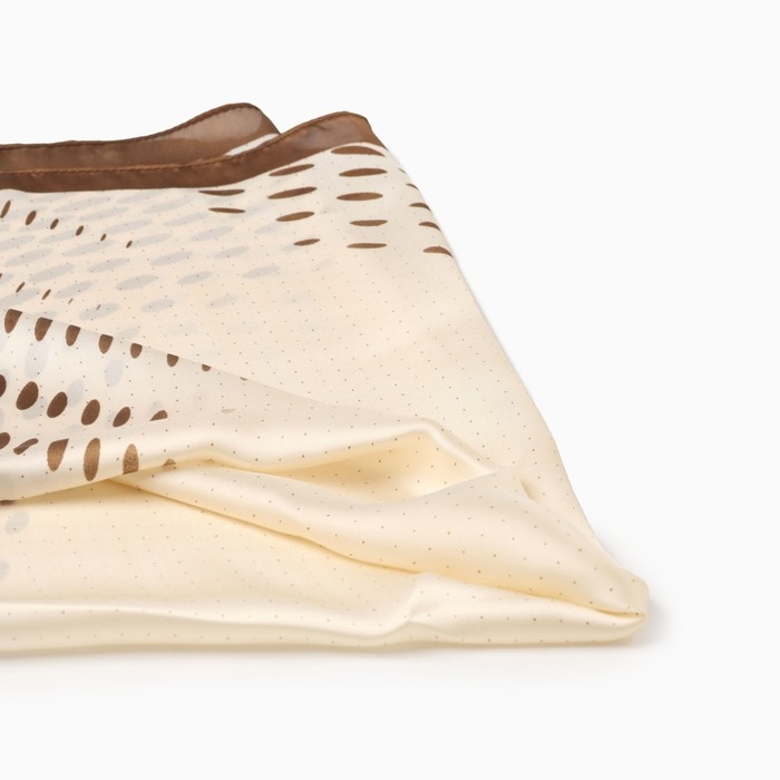 Платок женский MINAKU р-р 70*70 см, цв. коричневый Платок женский MINAKU р-р 70*70 см, цв. коричневый