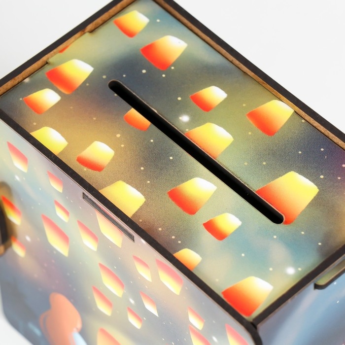 Копилка Копилка "Мечты сбываются" 14х14х8 см (набор 10 деталей)