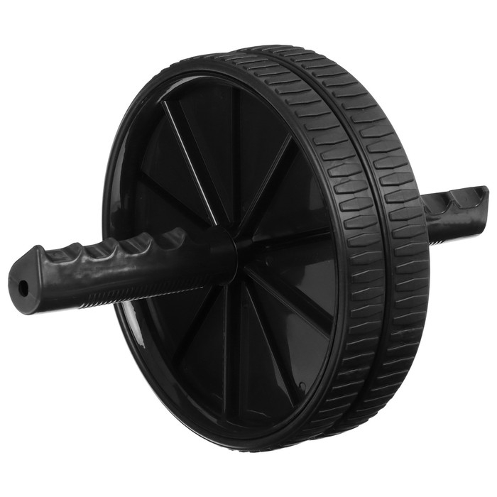 Ролик для пресса ONLYTOP, 2 колеса, 20х17х17 см, цвета МИКС Ролик для пресса ONLYTOP, 2 колеса, 20х17х17 см, цвета МИКС