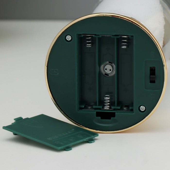 Лава-лампа Лава-лампа "Вихрь" LED от батареек 3хАА USB золото 7х7х28см