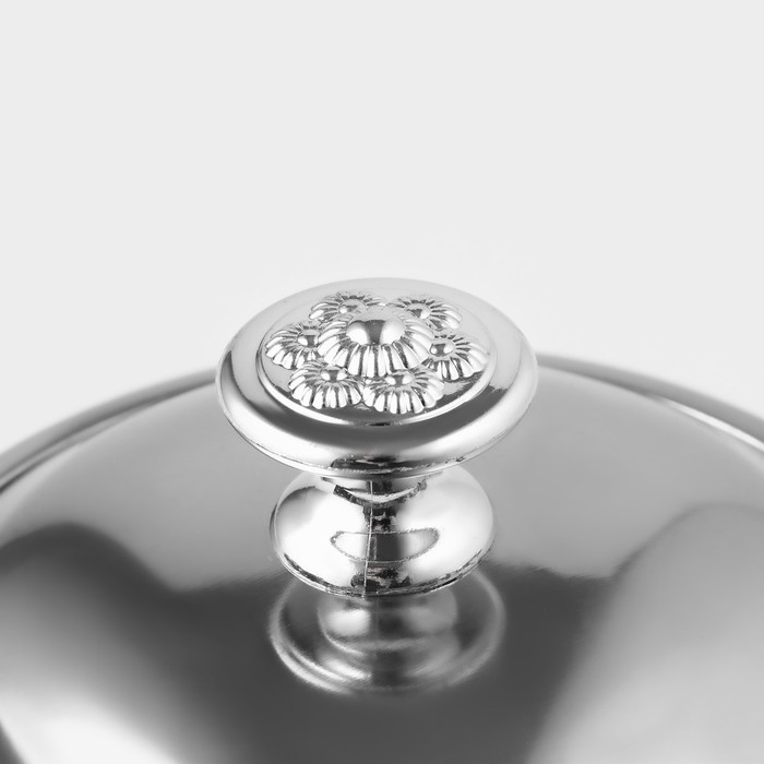 Заварочный чайник Доляна «Гретель», 700 мл, металлическое сито, нержавеющая сталь, хромированный Заварочный чайник Доляна «Гретель», 700 мл, металлическое сито, нержавеющая сталь, хромированный