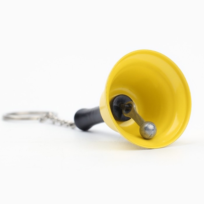 Колокольчик брелок  Колокольчик брелок "Белла", 6 х 4 см, желтый
