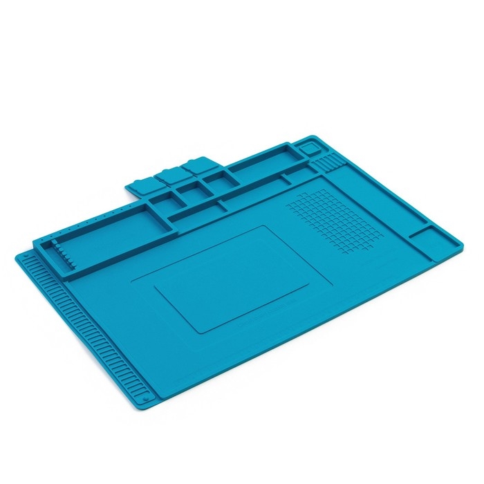 Термостойкий силиконовый коврик для ремонта часов, нескользящий, 45 х 30 см Термостойкий силиконовый коврик для ремонта часов, нескользящий, 45 х 30 см