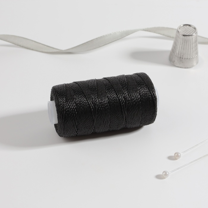 Нитки 150ПП, 100 м, цвет чёрный №6818, цена за 1 штуку Нитки 150ПП, 100 м, цвет чёрный №6818, цена за 1 штуку