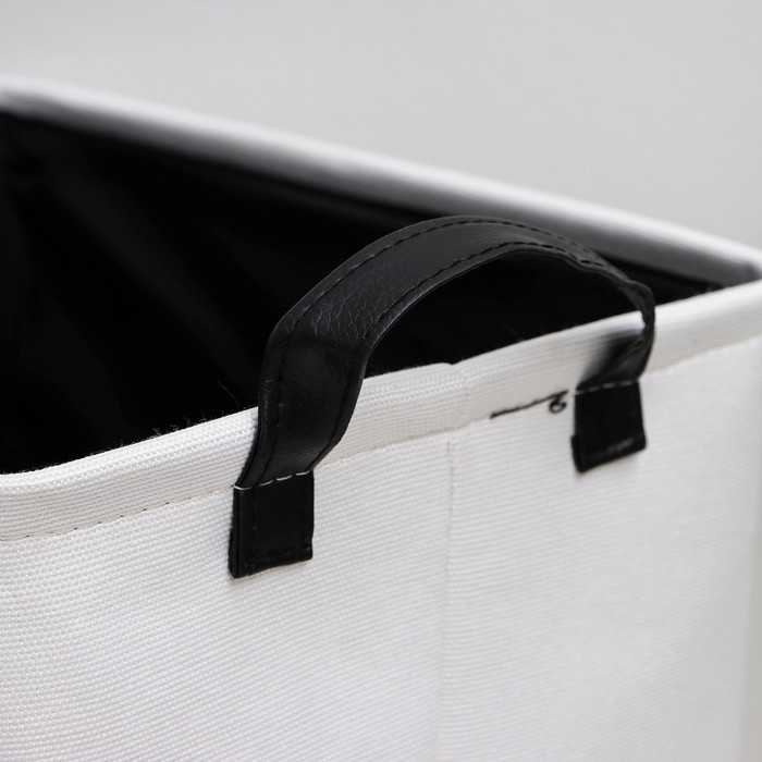 Корзина бельевая текстильная Доляна «Тигра», с ручками, 38×27×37 см Корзина бельевая текстильная Доляна «Тигра», с ручками, 38×27×37 см