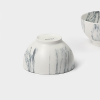 Набор салатников фарфоровых Magistro Real Marble, 380 мл, 11,6×6,5 см, 2 шт
