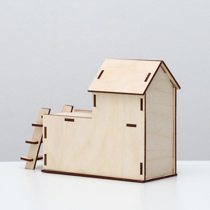 Домик для грызунов, 15,2 х 7 х 23 см Домик для грызунов, 15,2 х 7 х 23 см