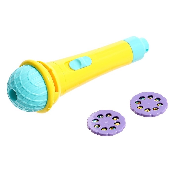 Проектор-фонарик, свет, цвета МИКС Проектор-фонарик, свет, цвета МИКС